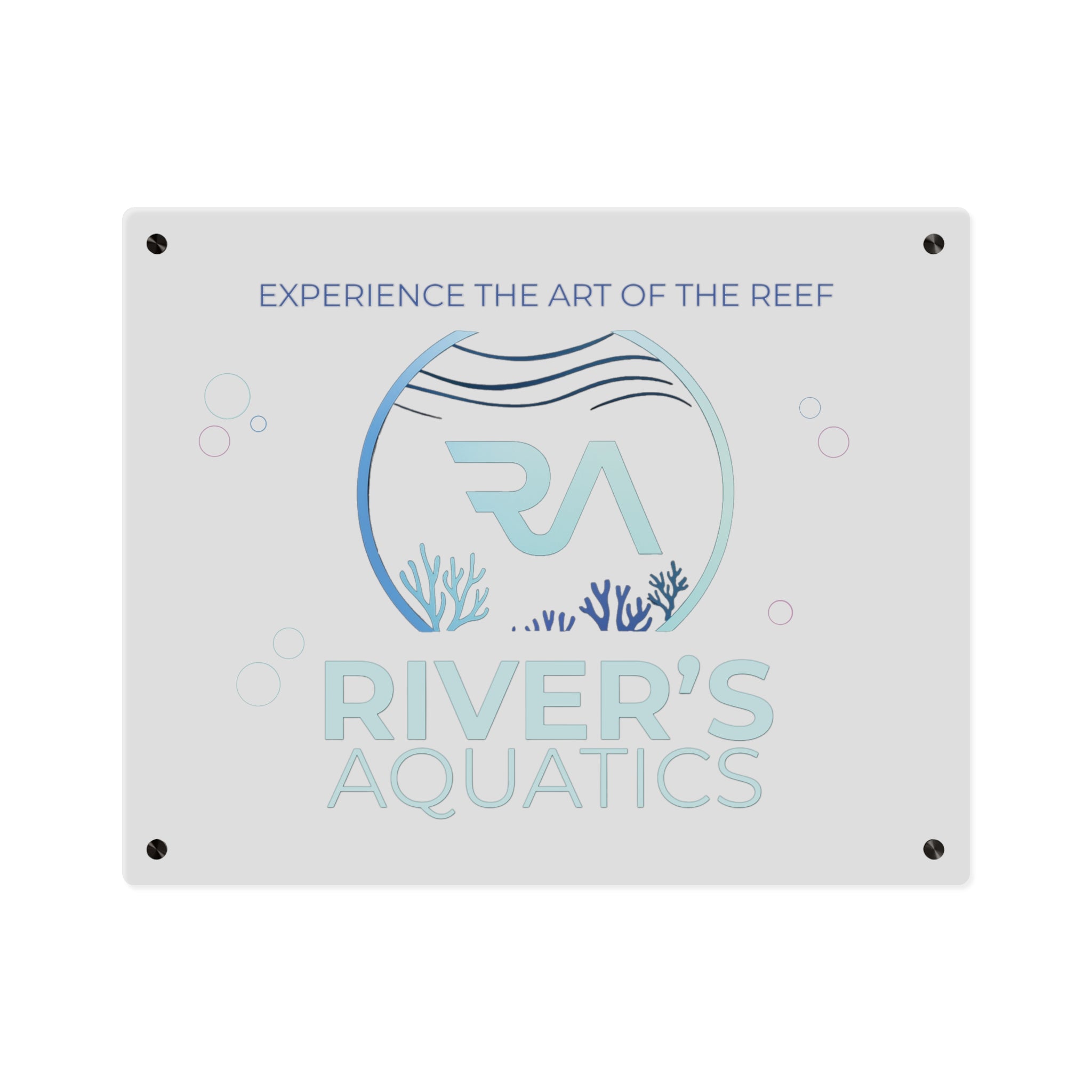 River's Aquatics Acrylic Wall Art