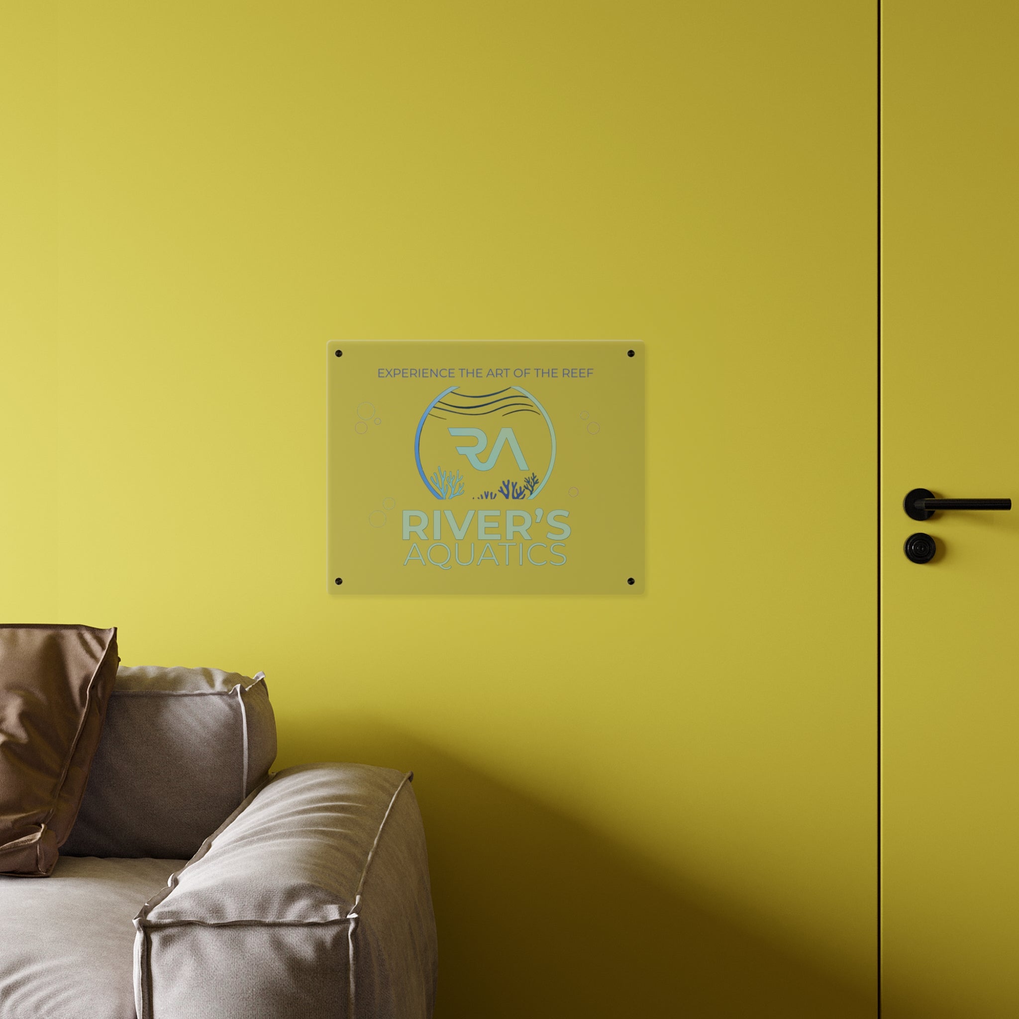 River's Aquatics Acrylic Wall Art