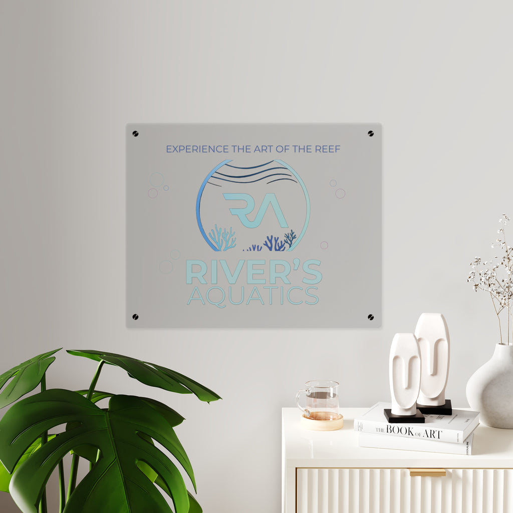 River's Aquatics Acrylic Wall Art