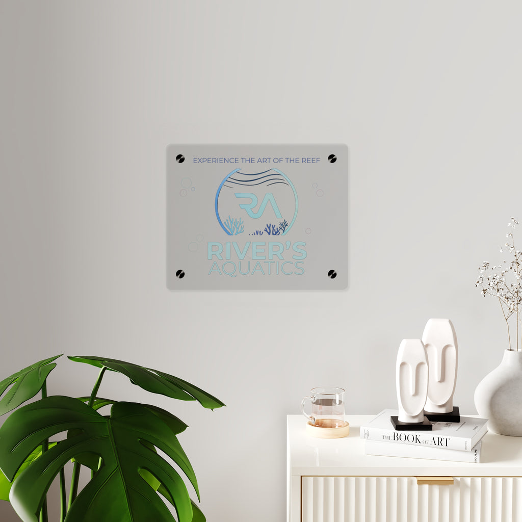 River's Aquatics Acrylic Wall Art