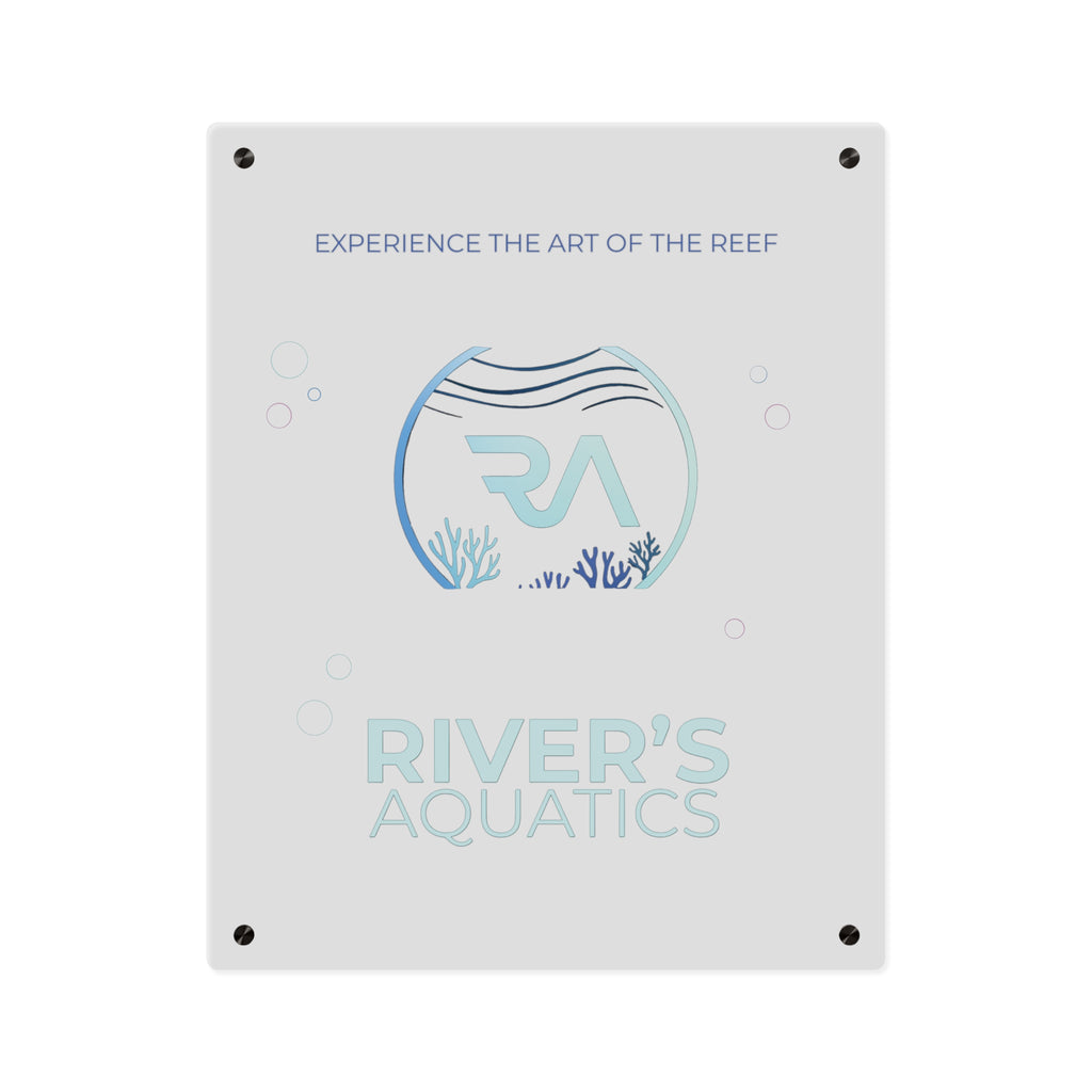 River's Aquatics Acrylic Wall Art