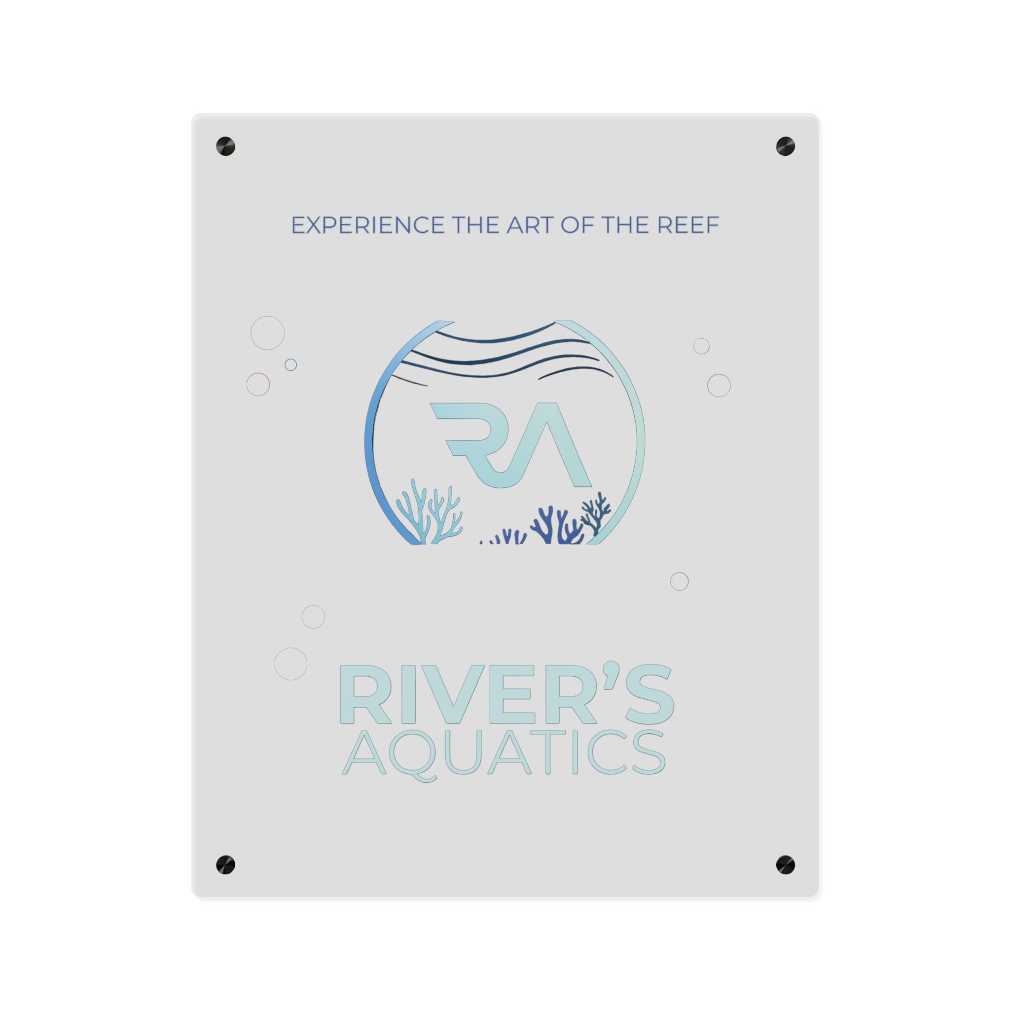 River's Aquatics Acrylic Wall Art