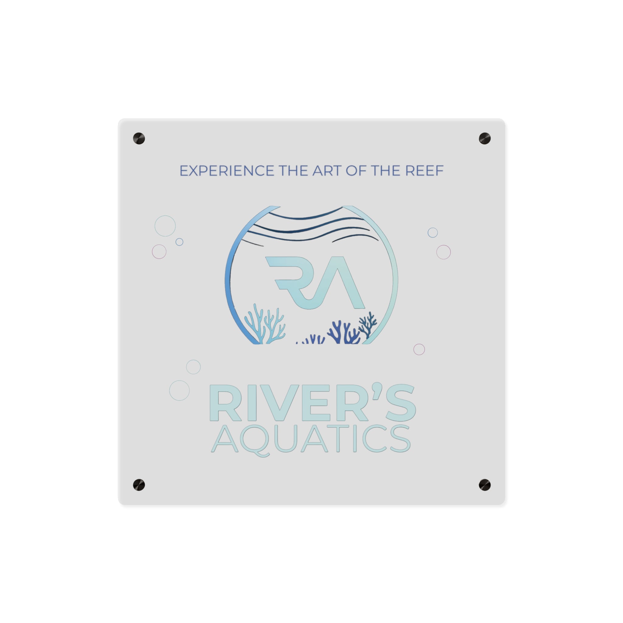 River's Aquatics Acrylic Wall Art